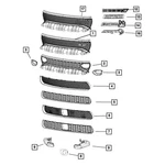 For Dodge Charger 2019-2023 68463714AA Front Grille Emblem. Fixed Price $309.11.