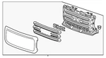 Genuine Gm Primed Front Grille Kit 84733982. Fixed Price $708.39.