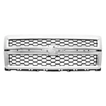 Chrome/black Capa Front Grille For 2014-2015 Chevrolet Silverado 1500 104-02508B. Fixed Price $619.55.