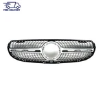 For 2020-2023 Mercedes X253 Glc 200 300 400 Diamond Front Upper Grille Chrome. Fixed Price $69.99.