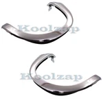 For 95-01 Explorer Front Headlight Bezel Grille Extension End Chrome Set Pair. Fixed Price $73.95.