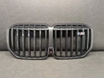Damaged 2023 2024 Bmw X7 Front Upper Grille Satin Black 51135A23E88. Fixed Price $139.99.