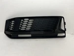 Audi A4 S4 B9 Left All Black Honeycomb Fog Light Grille Oem 8W0807681H 18 19 Euc. Fixed Price $69.99.