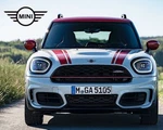 Genuine Mini Countryman F60 Lci Jcw Front Bumper Grill Piano Black / Red Lining. Fixed Price $345.00.