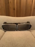 2006-2008 Bmw 750LI Front Upper Grille 51-13-7-145-738 *chrome. Fixed Price $68.00.