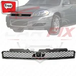 For Front Grille Chrome Shell With Gray Insert 2006-2013 Chevrolet Impalanew. Fixed Price $55.35.