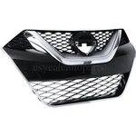 Front Bumper Grille Black W/chrome Trim For 2016 2017 2018 Nissan Maxima. Fixed Price $93.78.