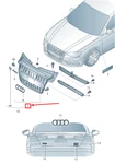 Audi A5 Sportback Radiator Grille No Duties. Fixed Price $738.21.