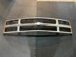 Chrome Grille W/black Insert 94-99 Chevy C/k Pickup Suburban Tahoe Blazer Oem. Fixed Price $150.00.