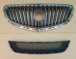 2PC Set 2012-2017 Buick Verano Front Bumper Upper And Lower Grille New Pair. Fixed Price $269.80.