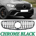 Gtr Style Front Grille Black Fits Mercedes Benz C/X253 GLC300 GLC350 2015-19. Fixed Price $109.99.
