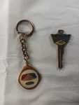 Vintage Original Ford Crest Blank Accessory Truck + Vitnage Keychain. Fixed Price $59.98.