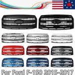 Front Grille With Camera Hole Ford F150 F-150 2015-2017 Lariat Style. Fixed Price $90.99.