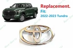 1PC Chrome Replacement Front Toyota Logo Emblem Tundra Sequoia. Fixed Price $38.80.