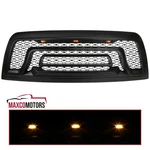 Hood Grille Fits 2010-2018 Dodge Ram 2500 3500 W/ Amber Led Lights. Fixed Price $154.37.