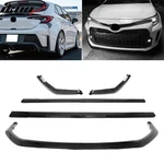 Fits 23-24 Toyota Gr Corolla As Style Front Lip& Side Skirts& Aprons Gloss Black. Fixed Price $255.99.