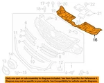 Mazda Oem 2016 CX-5 Front Bumper-closure Panel KA0G50716D. Fixed Price $59.04.
