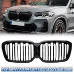 For 2022 2023 Bmw X3 X4 G01 G02 Front Kidney Grille W/o Camera Gloss Black. Fixed Price $58.99.