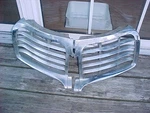 1946 1947 1948 Lincoln Upper Grille Sections Pair 5EH-8150 Rh 5EH-8151 Lh. Fixed Price $40.00.