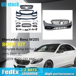 Front Bumper Kit Convert 15-21 Mercedes Benz W205 Class To C63 Amg-style. Fixed Price $406.80.