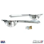 1966 Mustang Gt Fog Lamp Bars Lh Rh Pair C6ZZ-8390-A-B Usa Made Triple Chrome. Fixed Price $159.95.