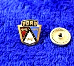 Ford Crest Screw Back Hat Pin Accessory Galaxie Falcon Deluxe Coupe. Fixed Price $25.00.