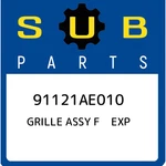 Subaru Grille Assy F Exp 91121AE010, New Genuine Oem Part. Fixed Price $302.04.