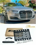 Eos For 12-18 Audi A6 C7 With Pdc Front Bumper Tow Hook License Plate Bracket. Fixed Price $50.00.