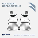 Autoacer -6P Head Tail Turn Light Protection Guard Grill Kit For Mercedes W463. Fixed Price $299.00.