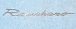 1970 1971 Ford 500 Gt Squire Orig 'ranchero' Script Emblem. Fixed Price $79.00.