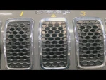 Used Upper Grille Fits: 2019 Jeep Cherokee One Piece Bumper Cover In. Fixed Price $139.49.