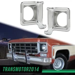 Fit For 1973-78 Chevrolet C10 Pickup Truck Suburban Headlight Trim Bezel Chrome. Fixed Price $67.36.
