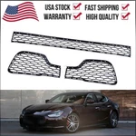 3PCS For Maserati Ghibli 2014-2017 Front Bumper Lower Set Grille Guard. Fixed Price $27.99.