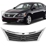 Front Bumper Upper Grille Assembly Chrome Trim For 2013-2015 14 Nissan Altima. Fixed Price $54.99.