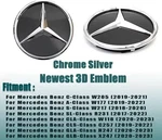 Genuine Mercedes-benz Emblem Logo A1778884200 / A0008880400 W177 W247 C118. Fixed Price $87.83.