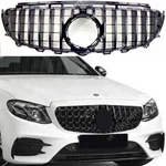 Mercedes E-class W213 E200 E250 E300 E43 Front Bumper Gt Grill 2016-2021 Black. Fixed Price $133.69.