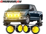 4X Led Amber Grille Light Universal Kit For Nissan Pickup Hardbody D21 Nx Xt. Fixed Price $14.99.