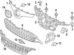 Genuine Toyota Grille 5316512060. Fixed Price $167.00.