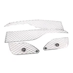 New Front Chrome Bumper Grill Set For Bentley Continental 6.0 & Gtc. Fixed Price $205.99.