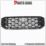 For 2021 2022 Hyundai Santa Fe Front Upper Bumper Grille Assembly Black. Fixed Price $114.95.