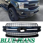 Ford F150 F-150 2018-2020 Blue Jeans Lariat Style Front Bumper Grille. Fixed Price $193.99.