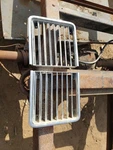 1973 Pontiac Grand Prix Sj Chrome Grilles 488126 488125 Gm. Fixed Price $100.00.