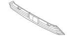 Genuine Nissan Lower Grille 62259-7BA0A. Fixed Price $68.96.