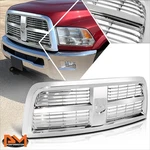 For 10-12 Dodge Ram 2500 3500 Factory Style Horizontal Slats W/badge Slot Grille. Fixed Price $325.11.