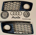 Audi RS4 Fog Lights Grille Bumper Mesh B7 8E 8H 2005-2009 Original New. Fixed Price $345.90.