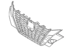 Genuine Nissan Grille 62310-6LD2C. Fixed Price $592.42.