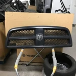 2009-2012 Dodge RAM1500 Painted And Black Insert Grill 55277441AB 1KX581W7AB. Fixed Price $224.06.