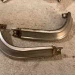 1973-1977 Camino Sprint Rear Corners Of Bed, Trim Pieces Beltline. Fixed Price $99.00.