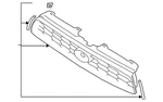 Genuine Subaru 2002-2003 Impreza Grille 91121FE030. Fixed Price $138.50.