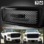 Fits 2014-2015 Gmc Sierra 1500 Glossy Black Denali Style Front Hood Grille 14-15. Fixed Price $108.38.